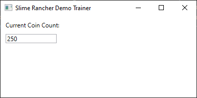 Our example WPF application